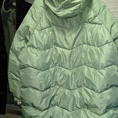 ダウンコートフード付き　Lサイズ　MINGLI　美品の画像