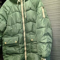 ダウンコートフード付き　Lサイズ　MINGLI　美品の画像