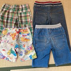 （東京・引き取り）子供服120cm前後7点セット（チャンピオン裏起毛トレーナー、ピングーTシャツ等）の画像