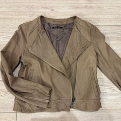 美品⭐︎BARNYARD STOMバンヤードストーム　　皮ジャケットの画像