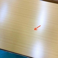 大きめ木製ローテーブル/座卓の画像