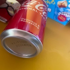 お菓子＆コーラの画像