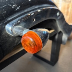 ドラッグスター400 純正リアフェンダー　　一式　ウインカー付き　の画像