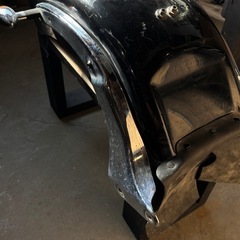 ドラッグスター400 純正リアフェンダー　　一式　ウインカー付き　の画像