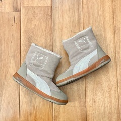 14cm【あったかインナーボア】PUMA ブーツ　ベビー　幼児　キッズ 男の子でも女の子でもの画像