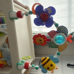 （訳あり）後付けおもちゃ　ガラガラ　くるくる　パタパタの画像