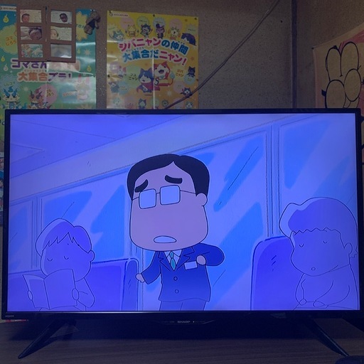 シャープ40インチテレビ
