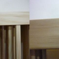 G7　未使用/新品　ベビーサークル 幅167cm つまづきにくい ハイタイプ 【片手で簡単ロック】バリアフリー 天然木 柵 ナチュラルの画像