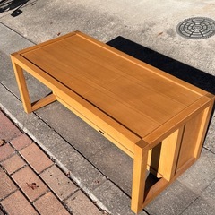 JF0766　ベンチ　飾台　木製　ヒカリの画像