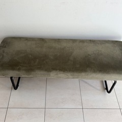 NOVEMBER　ベンチ NVS-B ヴィンテージ カジュアル スチールの画像