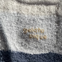 ジェラートピケ　ベビー　ポンチョ　ケープ　80 90の画像