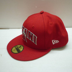 ☆▲ニューエラ　キャップ　7 5/8　レッド　エンゼルス　大谷翔平　帽子　野球　59FIFTY　スポーツ　iの画像