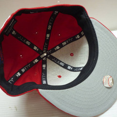 ☆▲ニューエラ　キャップ　7 5/8　レッド　エンゼルス　大谷翔平　帽子　野球　59FIFTY　スポーツ　iの画像