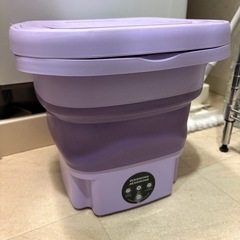 折りたたみ小型洗濯機の画像