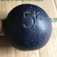 JM20525S)ダンベル 5kg 幅：約25cm 高さ：約8cm 奥行：約8cm 中古品【取りに来られる方限定】の画像