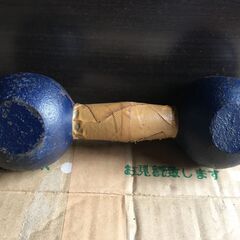 JM20525S)ダンベル 5kg 幅：約25cm 高さ：約8cm 奥行：約8cm 中古品【取りに来られる方限定】の画像