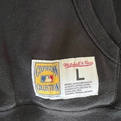 ミッチェル＆ネス ヴィンテージ SFジャイアンツ ブラック パーカー サイズL メンズの画像