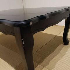 テーブル　折りたたみ式　猫脚の画像