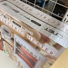 未使用品 シーネット 電気ストーブの画像