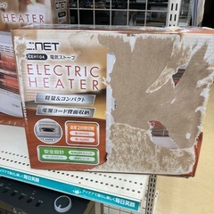未使用品 シーネット 電気ストーブの画像