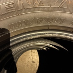 エクストレイル　など　グッドイヤー　スタッドレス4本　アイスナビ　SUVの画像