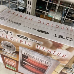 未使用品 シーネット 電気ストーブの画像