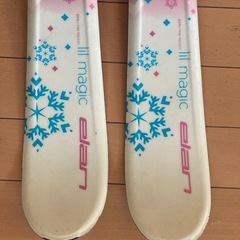 elan（エラン）ガールズスキー＋ビンディングセット　120cmの画像