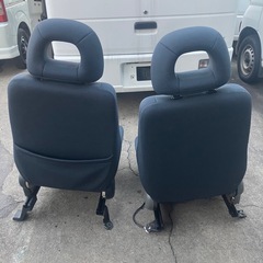 引き取り限定！日産　オッティ　レカロシート左右セットの画像