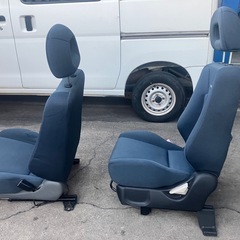引き取り限定！日産　オッティ　レカロシート左右セットの画像