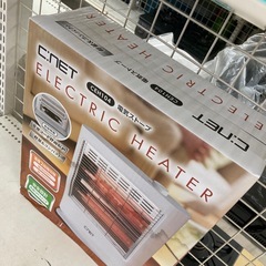 未使用品 シーネット 電気ストーブの画像