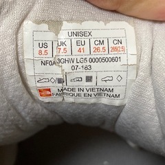 ノースフェイス　スニーカー　　26.5cmの画像