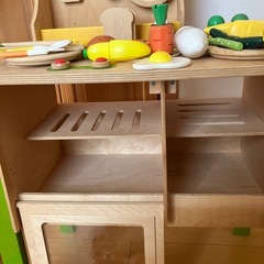 エドインター　木製おままごとキッチンの画像