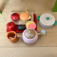 エドインター　木製おままごとキッチンの画像