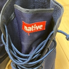 native      ブーツ　　US7サイズの画像