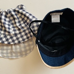 【美品】ベビー 帽子２点の画像