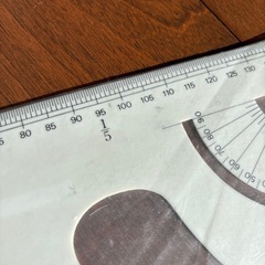 シルバー編み機のメジャーの画像