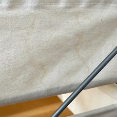 無印良品　スチールユニットシェルフ　4段帆布バスケット　収納の画像