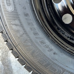 新品未使用　ホンダ　145/80R12 ホイールセットの画像