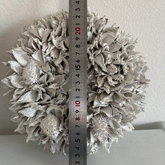 クリスマスリース　キャンドルの画像