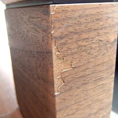 センターテーブル ① 幅105cm ブラウン系 木目調 天板下収納 ☆ 札幌市北区屯田 の画像