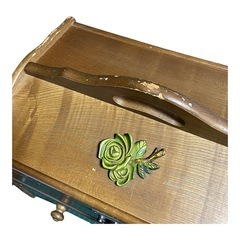 【無料でお譲りします！】木製裁縫箱の画像