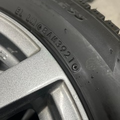 215/55R17　バリ溝　ブリヂストン　vrx2  スタッドレス　ホイール　４本セット　の画像