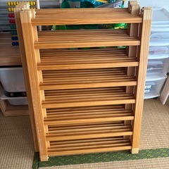 KATOJI  木製ベビーサークル（ナチュラル&ベージュ）の画像