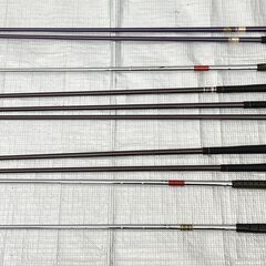 ij6847HI ゴルフクラブ 10本 ゴルフバッグ付 右利き maruman mizuno TECHNIX ドライバー アイアン パター 動作未確認の画像