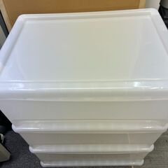 引出し3段　収納ケースの画像