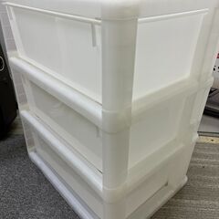 引出し3段　収納ケースの画像
