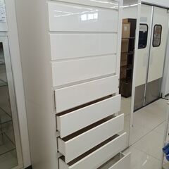 ★リユースのサカイ日立店★HJ8598 NITORI チェスト ホワイト H190×D54×W119 クリーニング済み の画像