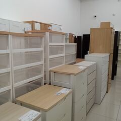 ★リユースのサカイ日立店★HJ8599 Fits チェスト ホワイト H80.5×D41×W55.5 クリーニング済み の画像