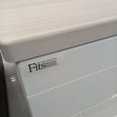 ★リユースのサカイ日立店★HJ8599 Fits チェスト ホワイト H80.5×D41×W55.5 クリーニング済み の画像