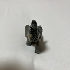 ゾウ 置物 石　の画像